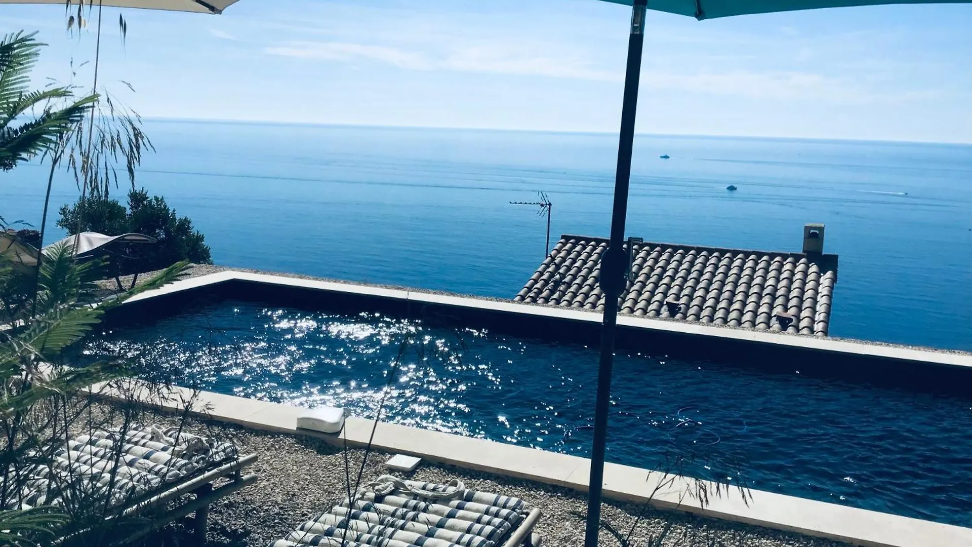 Belle Villa Vue Mer Exceptionnelle Piscine Privee 3 Mn Plages Et Calanques Antheor-Cap-Roux Francja